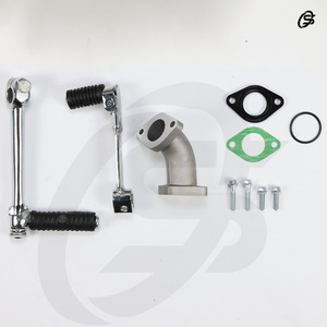 قطع غيار دراجات نارية لمحرك زونغشن 155 سي سي الفضي - مكونات تعديل مع نظام تشغيل بالركل - Product Image 4