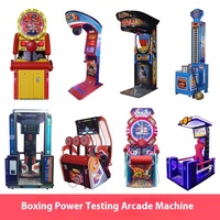 Jeu à pièces parc d'attractions de rue Marteau électronique Machine de boxe Arcade Boxe Punch Machine Prix à vendre
