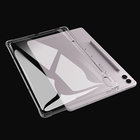 Untuk Samsung Galaxy Tab S9 FE 10.9 Sarung Tablet Transparan Anti Guncangan TPU untuk Samsung Tab Tab S9 11
