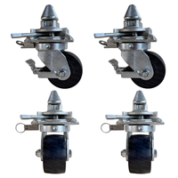 Roue pivotante pour conteneur ISO de 6, 8, 10, 12 pouces, roue de conteneur ISO de luxe