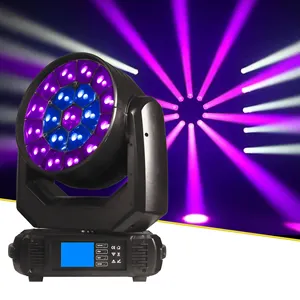 Mgolighting สินค้าใหม่ 60 + 18*40W LED Beam Light ย้ายหัวซูม LED RGBW ดิสโก้ปาร์ตี้แสดงแสงเวที