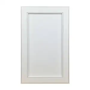 Pintu Kabinet kayu padat pintu kabinet cermin dibuat untuk mengukur pintu kabinet dapur melamin putih