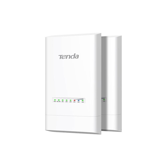 (A Pair) Tenda OS3 2-pack Outdoor CPE AP 5GHz 12dBi 11AC Bridge Wifi Router 867Mbps Wireless Repeater Wifi Bridge Range 5KM AP