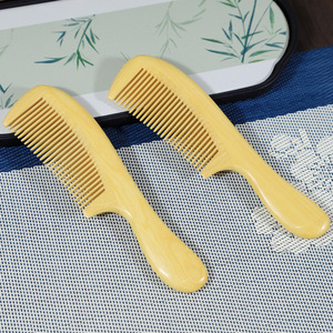Boxwood <b>Comb</b> Large <b>Wide</b> Tooth Wooden Hair <b>Comb</b> For Women Men Adults Children Home Use - Product Image 2