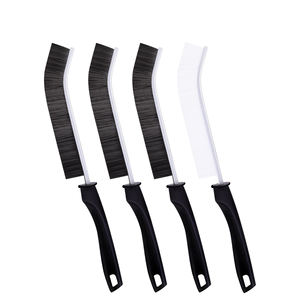 Brosse de nettoyage de salle de bain à poils industriels pour éliminer les interstices et les coins morts dans les carreaux de cuisine pour les projets de bricolage - Product Image 1