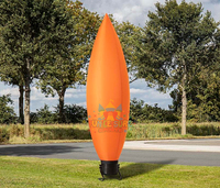 Ballon Gonflable Publicitaire de 18 pieds pour Événements, Danseur Aérien Gonflable, Sky Puppet, Tube Man avec Souffleur