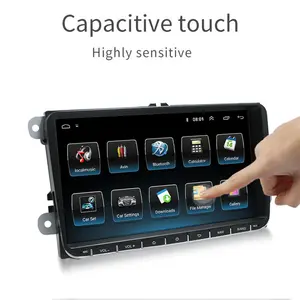 Real Android QUAD Core DSP carplay Navigation GPS Car DVD Player Car Radio Steering Wheel Control