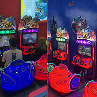 Simulateur d'amusement 3d Arcade Race Machine de jeu vidéo à pièces Kiddie Ride Simulation Racing Cars Games