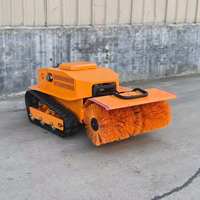 Robot déneigeur télécommandé RTK GPS, souffleuse à neige autonome, machine de déneigement autopropulsée pour le déneigement