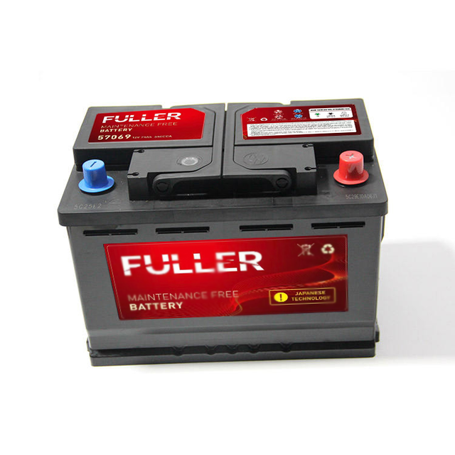 12V 75Ah Lead Acid Auto Battery FULLER 57069 Maintenance Free Car Battery