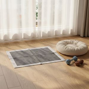 Puppy <b>Pads</b> Hot Sale Eco-friendly IP67 <b>Waterproof</b> Disposable 100% Cotton Absorbent Puppy Dog Pee <b>Pads</b> Pet Potty Training Supplies - Product Image 5