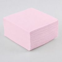 Serviettes en papier écologiques Airlaid 1 pli, pliées en 1/4, couleur personnalisée en gros, pour café, bar, restaurant, hôtel, mariage