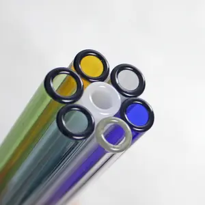 High Quality Coloured Glass Test Tubes With Caps 12Cm Medical Blood Test Tubes Chemistry Test Tube