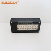 Lampu Pengering UV LED 100*54mm 395NM Lampu Ultraviolet DYX4022 untuk TX800 XP600 Generasi ke-7 Dual Nozzle Lampu UV Sablon