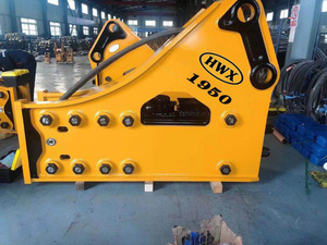 Casse-roche hydraulique robuste pour excavatrice, modèle Mines King Construction, pour l'exploitation minière aurifère - Product Image 3