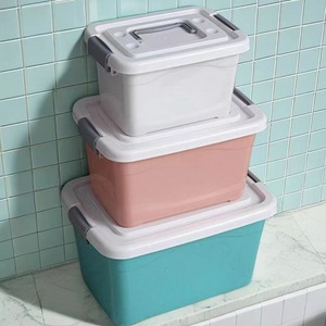 Thickened extra-large <b>storage</b> <b>box</b>, household plastic <b>box</b> for organizing clothes, books, toys, large capacity turnover <b>box</b> - Product Image 3