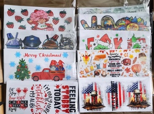 สติ๊กเกอร์หุ้ม<span class=keywords><strong>แก้ว</strong></span>เบียร์ขนาด 16 ออนซ์ แบบกำหนดเองได้ พิมพ์ลาย 3 มิติ ด้วยเทคนิค UV DTF - Product Image 4