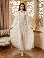 Robe de l'Aïd en gros pour femmes, Abaya, Robes de Dubaï, Caftan musulman, Jalabiya du Maroc, Vestidos, Kaftan du Ramadan, Abayas islamiques, Robe longue arabe