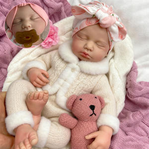 Toptan Gerçekçi Yenidoğan Bebek Kız/Erkek Bebekleri ODM CE Sertifikalı Sanatçı Seviyesi 20 İnç LouLou Anatomik Olarak Doğru Reborn Bebekler - Product Image 1