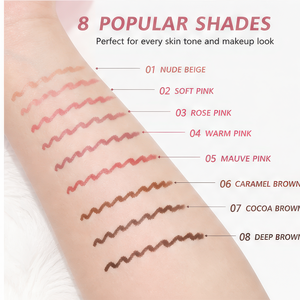 Lápiz Delineador de Labios Mineral 2 en 1 con Pincel, Larga Duración, Resistente al Agua, Maquillaje para Fiestas, Logotipo Personalizado - Product Image 5
