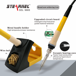 Mini stazione di saldatura digitale per saldatura a controllo della temperatura Display digitale strumenti di saldatura per saldatura a tavola strumenti di saldatura - Product Image 4
