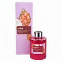 Diffuseur à bâtonnets en verre 120 ml – Parfum longue durée sans alcool pour la maison et les chambres d'hôtel – Élimination des odeurs – Cadeau de niche