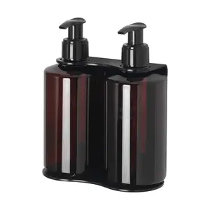 OEM ODM Pump Squeeze Shower Soap Dispenser Bottle Holder Bracket Wall Mount Bathroom For Hotel