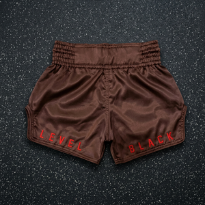Shorts de sport décontractés pour hommes, taille mi-haute élastique, rose uni, motif flamme, respirants, séchage rapide, en tissu polyester/coton et toile sur le devant - Product Image 3