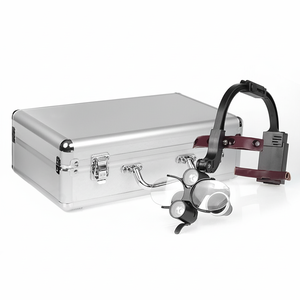 Loupes Dentaires LED Phare Binoculaire Loupes 2.5X/3.5X Bandeau Ajustable Dentiste Chirurgie Lampe Frontale Chirurgie Dentisterie Loupe - Product Image 1