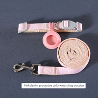 Collier de suivi Gps pour animaux de compagnie de luxe personnalisé OEM Collier pour chien avec étui Airtag