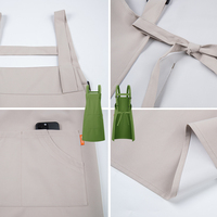 Tablier sans manches avec impression de logo personnalisé, restaurant de fondue, barbecue, traiteur, source d'usine, tablier en polyester
