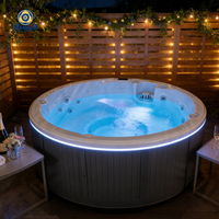 Bain à remous rond de luxe avec système Balboa