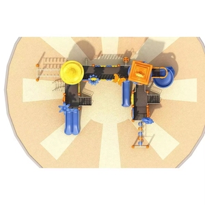 Ensemble de jeux d'extérieur pour cour arrière, balançoire et <span class=keywords><strong>toboggan</strong></span>, aire de jeux et maison de jeux d'extérieur avec balançoires pour enfants de grande taille, âges 6 à 12 ans - Product Image 3