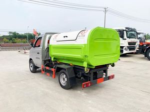 รถบรรทุกขยะฉางอันแบบยกเทขนาดเล็ก 2 ตัน พร้อมถังขยะขนาด 5 ลูกบาศก์เมตร - Product Image 3