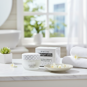 Crema Hidratante Antienvejecimiento y Blanqueadora con Colágeno y Niacinamida 3W CLINIC 60ml, Cuidado Facial K-beauty para Todo Tipo de Piel, Uso Diario - Product Image 3