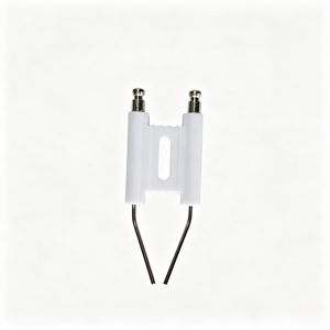 Électrode d'allumage en céramique à double broche, allumeur à double étincelle pour cuisinière à <span class=keywords><strong>gaz</strong></span>, four à <span class=keywords><strong>gaz</strong></span>, brûleur à <span class=keywords><strong>gaz</strong></span> pour <span class=keywords><strong>friteuse</strong></span> commerciale - Product Image 2