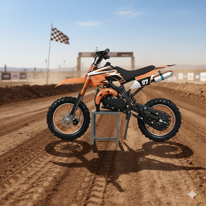 Nouveau Best-seller 2025 – Mini Moto Cross Tout-Terrain 49cc à Disque, Refroidie par Air, à Essence, pour Enfants, 2 Temps, 40-60km/h (Offre Spéciale) - Product Image 1