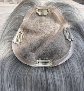 Cierre de Encaje Monofilamento en Stock, Envío Inmediato, Cabello Humano Virgen Europeo Liso 100%, Mobo Topper, Base de 6x6, Tamaño 8 Pulgadas, 130% de Densidad - Product Image 5