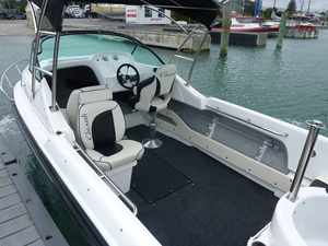 Yate deportivo de lujo de velocidad rápida, <span class=keywords><strong>6</strong></span>,2 <span class=keywords><strong>metros</strong></span>, casco de fibra de vidrio usado en el mar, <span class=keywords><strong>barco</strong></span> de pesca con motor fuera de borda para turismo - Product Image 6