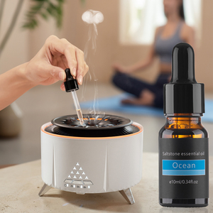 Vente en gros de Jellyfist <span class=keywords><strong>Volcano</strong></span> 3D Diffuseur d'arômes Haut-parleur Télécommande sans fil ultrasonique Ménage électrique avec huile essentielle - Product Image 3