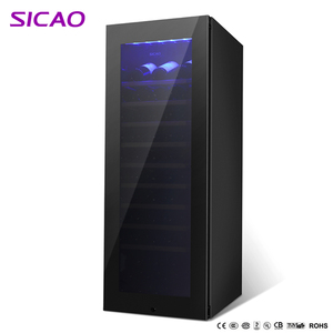 dubai tall metal 220 v termostato <span class=keywords><strong>bacardi</strong></span> venta al por mayor 72 botellas precio de luna llena gabinete de whisky refrigerador ca - Product Image 2