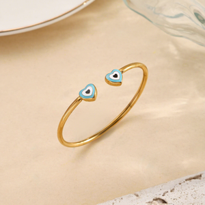 Nouveau bracelet œil <span class=keywords><strong>du</strong></span> <span class=keywords><strong>diable</strong></span> à la mode, forme géométrique simple, style rétro, bijoux européens et américains en gros - Product Image 1