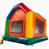 Château gonflable commercial de 13x13 pieds, thème dessin animé, pour location de fêtes et événements