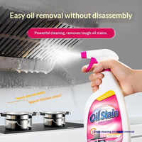 Nettoyant liquide en spray jetable pour usage intensif, dégraissant et anti-taches d'huile, pour cuisine et usage domestique, vente en gros