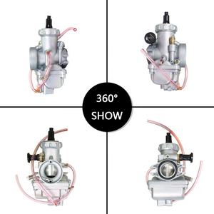 Carburateur de moteur pour Yamaha VN24 <span class=keywords><strong>RX100</strong></span> RS125 NF125 125cc <span class=keywords><strong>2</strong></span> Stroke Motorcycle Carburetor motor cycle accessories - Product Image 5