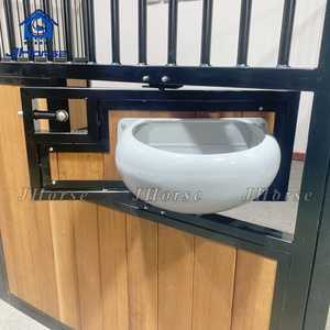 Pulver beschichtete Bambus füllung Metall reinigung im europäischen Stil Platz Pferd Stabile Schiebetür Pferdes tall Front Box - Product Image 4