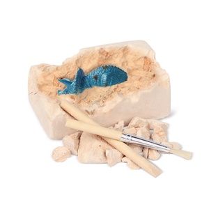 PianoPotato 2021 Children's Educational Intellectual Development Toys Educational Mini <strong>Dinosaur</strong> <strong>Excavation</strong> Dig <strong>Kit</strong> Learning Toys - Product Image 4