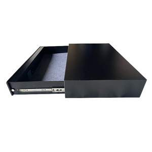 Coffre-fort pour armes à feu GS229 avec serrure à empreinte digitale, option de dissimulation sous lit, en acier laminé à froid de 3 mm, pour ranger l'or, les bijoux et les armes à feu, haute confidentialité - Product Image 4