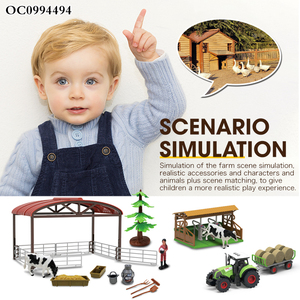 16 pezzi di simulazione di cavalli da <span class=keywords><strong>fattoria</strong></span> giocattolo per bambini con suono luminoso - Product Image 3