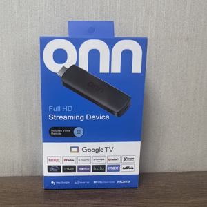 ONN Android TV 2K FHD สตรีมมิ่งสติ๊ก พร้อมรีโมทคอนโทรลและอะแดปเตอร์จ่ายไฟ WiFi HDMI <span class=keywords><strong>Chromecast</strong></span> ในตัว - Product Image 4